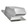 ALUMINUM ROOF CAP W/ DAMPER and SCREEN