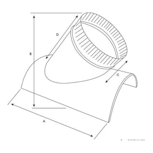 ATTRP45 AIR-TITE 45 SADDLE TAKEOFF