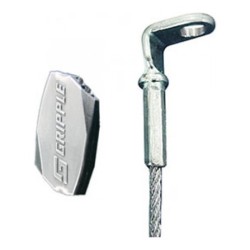 1/4" 90 Degree Eyelet Cable Standard Hanger No. 2 (10 per bag)