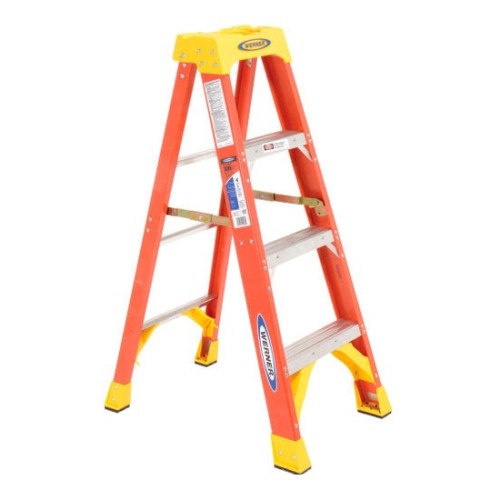 4FT TYPE IA FIBERGLASS STEP LADDER 6204