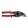 M2006 Left Cut Red Handle   $121.45 