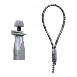 Looped Cable UniGrip Hanger No. 2 (10 per bag)