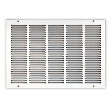 Shoemaker 1050 10x4 Stamped Face Return Air Grille 1/2