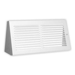 Shoemaker 1165 14x6 Triangular Baseboard Return Aire Grille - 1/2