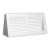 Shoemaker 1165 14x6 Triangular Baseboard Return Aire Grille - 1/2