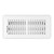 Shoemaker 350 2-1/4x12 Stamped Deluxe Floor Register - opposed blade damper