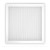 Shoemaker 600PT Perforated Return Air Grille T-Bar with Frame 22”×22” Square Collar