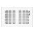 Shoemaker 855-0 10x6 Stamped Face Baseboard Supply Register  1/2