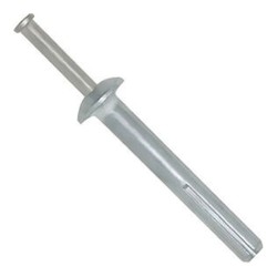 ZAMAC NAILIN® MUSHROOM HEAD WITH CARBON STEEL NAIL 100/BX