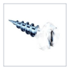 SAT8x2W Super Saber Point Screw white head