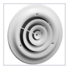 16 Steel Round Diffuser - Bright White