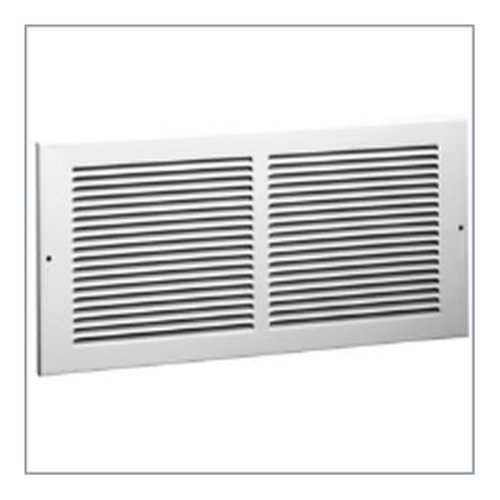 650 Steel Return Air Grille, 1/3in Fin Spacing