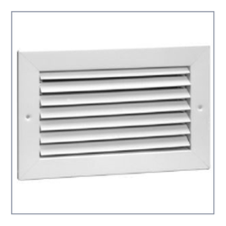 94A Steel Return Air Grille, 35-degree Fixed Blade (No Damper)
