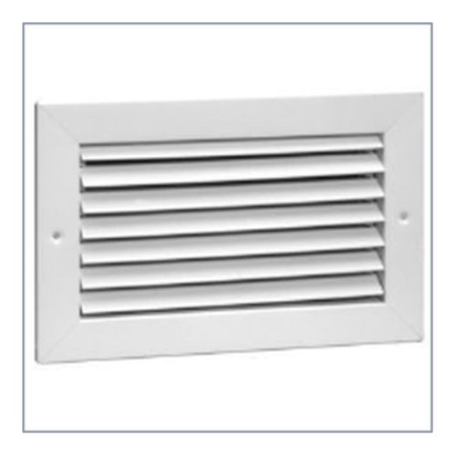 94A Steel Return Air Grille, 35-degree Fixed Blade (No Damper)